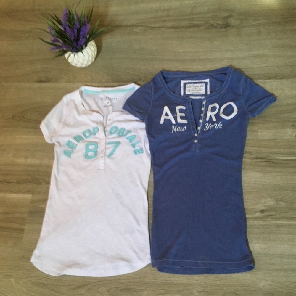 Aeropostale button up shirt lot small medium
